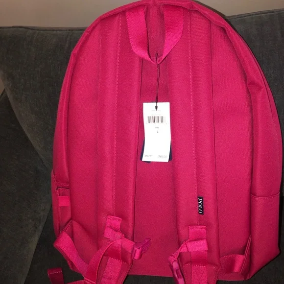 Polo by Ralph Lauren Fuchsia Backpack - Picture 3 of 3